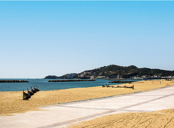 片男波海水浴場